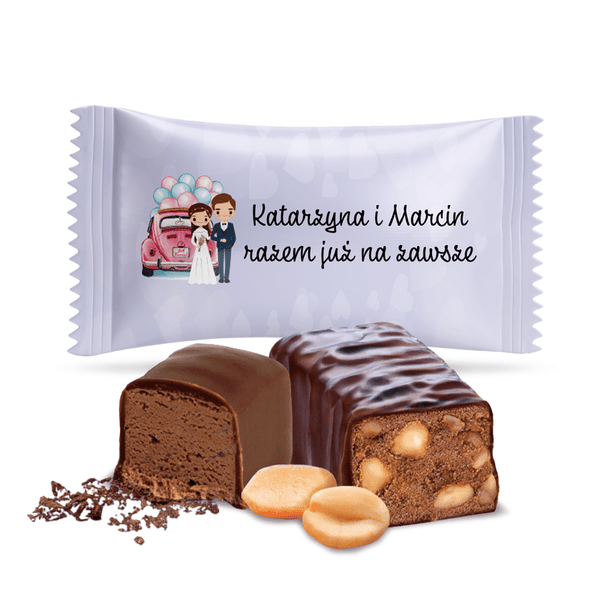 #077 Czekoladowe cukierki z własnym tekstem
