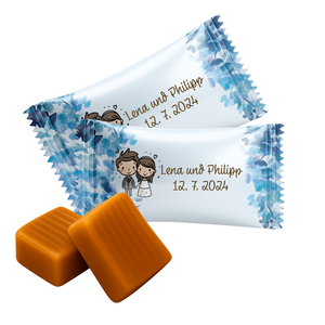 #10002 Karamellbonbons mit Text