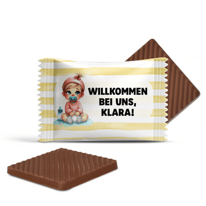 #909 Mini-Schokoladen mit Text