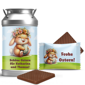 #710 Mini-Schokoladen in der Dose mit eigenem Text