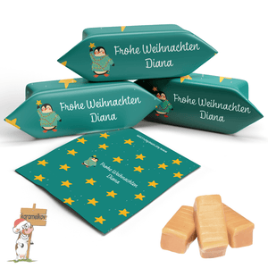 #117 Karamellbonbons mit Text