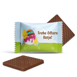 #710 Mini-Schokoladen mit Text