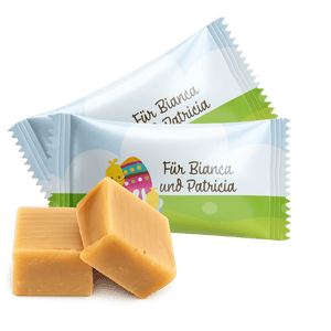 #10042 Karamellbonbons mit Text