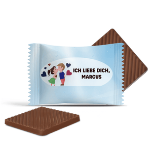 #3298 Mini-Schokoladen mit Text