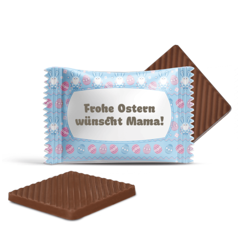 #711 Mini-Schokoladen mit Text