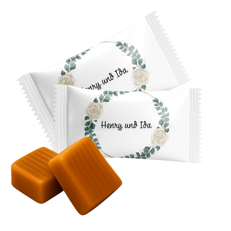 #10019 Karamellbonbons mit Text