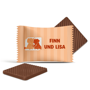#3299 Mini-Schokoladen mit Text