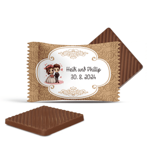 #3083 Mini-Schokoladen mit Text