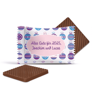 #3434 Mini-Schokoladen mit Text