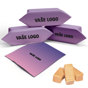 #414 KARAMELKY S VLASTNÝM LOGOM