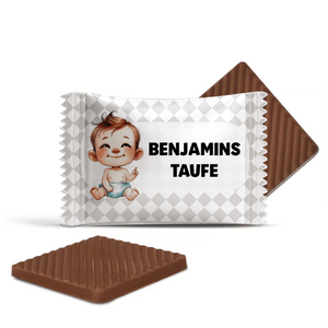 #914 Mini-Schokoladen mit Text