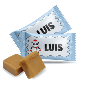 #3551 Karamellbonbons mit Text