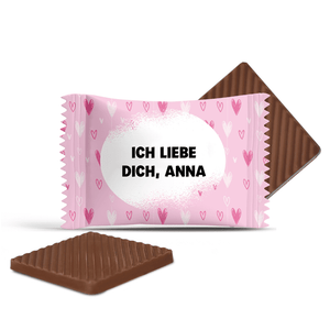 #3302 Mini-Schokoladen mit Text