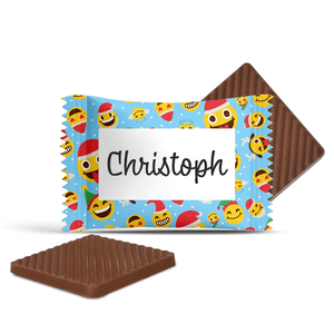 #3438 Mini-Schokoladen mit Text