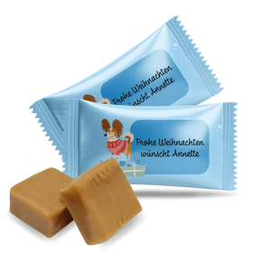 #3536 Karamellbonbons mit Text