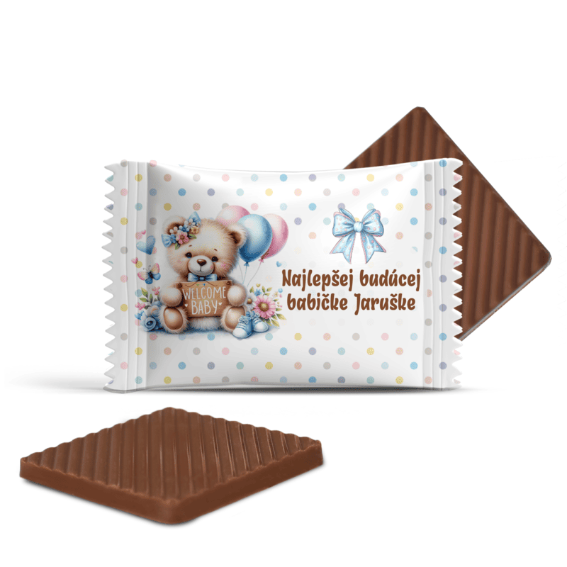 #914 Čokoládky s vlastným textom