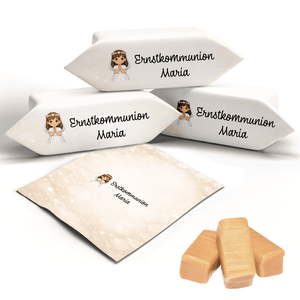 #901 KARAMELLBONBONS MIT TEXT