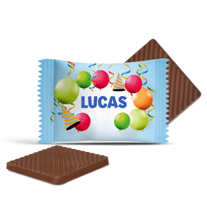 #3272 Mini-Schokoladen mit Text