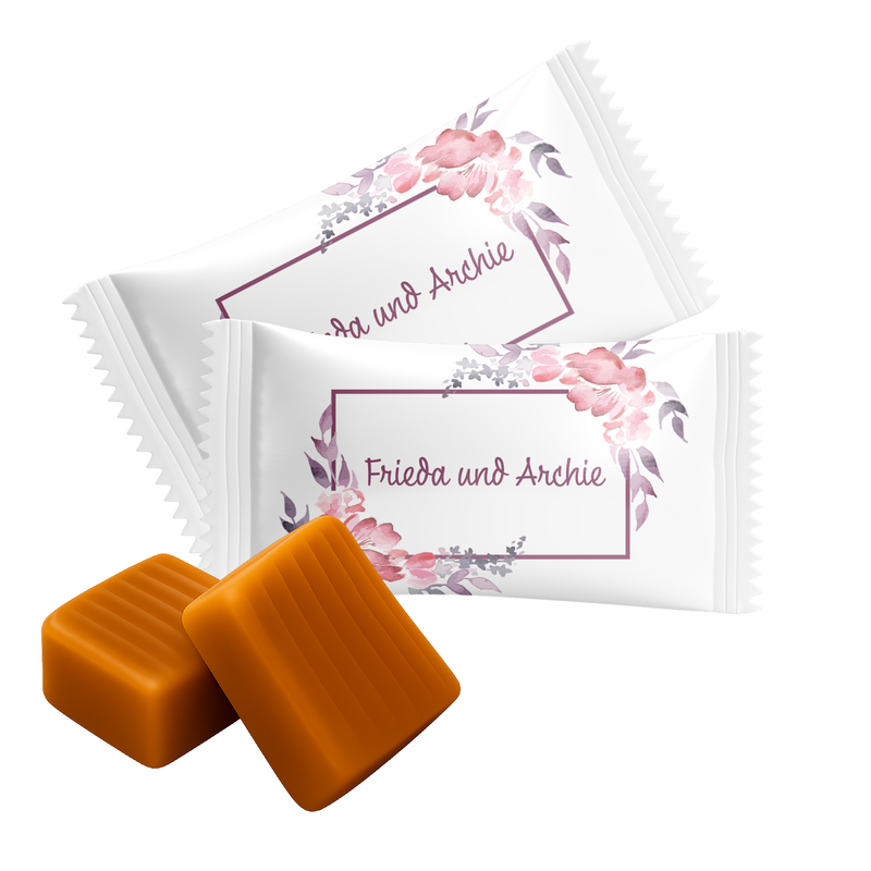 #10018 Karamellbonbons mit Text
