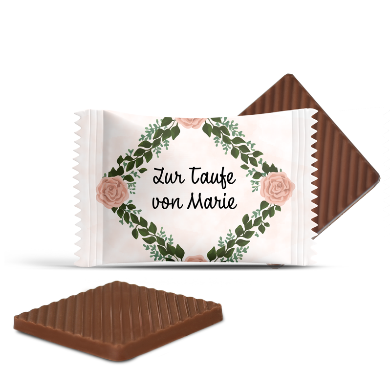 #916 Mini-Schokoladen mit Text