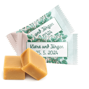 #10006 Karamellbonbons mit Text