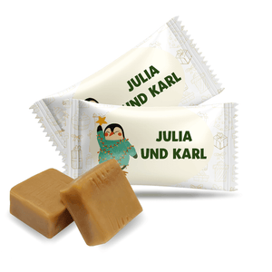 #3542 Karamellbonbons mit Text