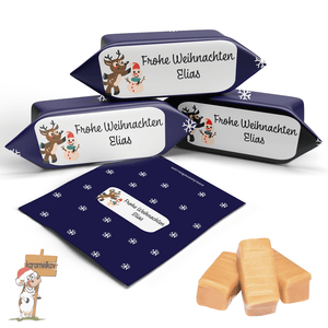 #111 Karamellbonbons mit Text