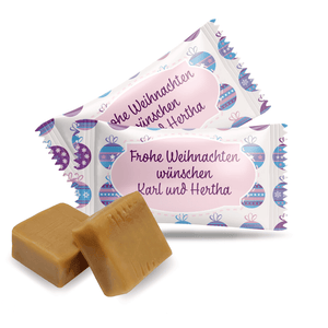 #3555 Karamellbonbons mit Text