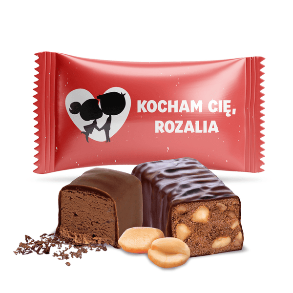 #240 Czekoladowe cukierki z własnym tekstem