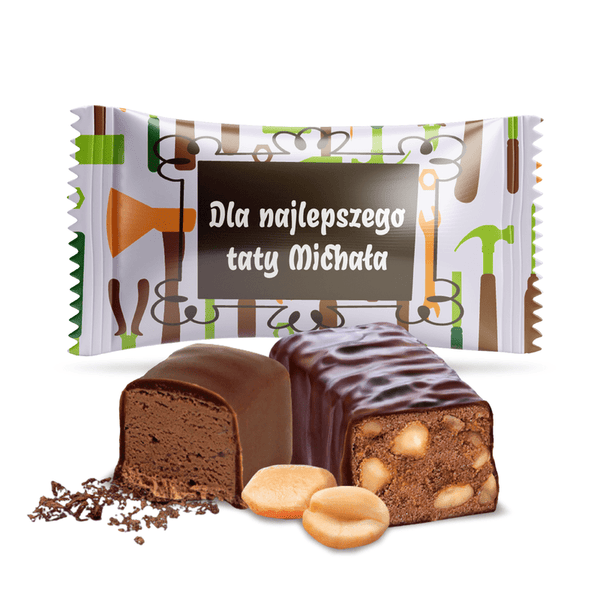 #248 Czekoladowe cukierki z własnym tekstem
