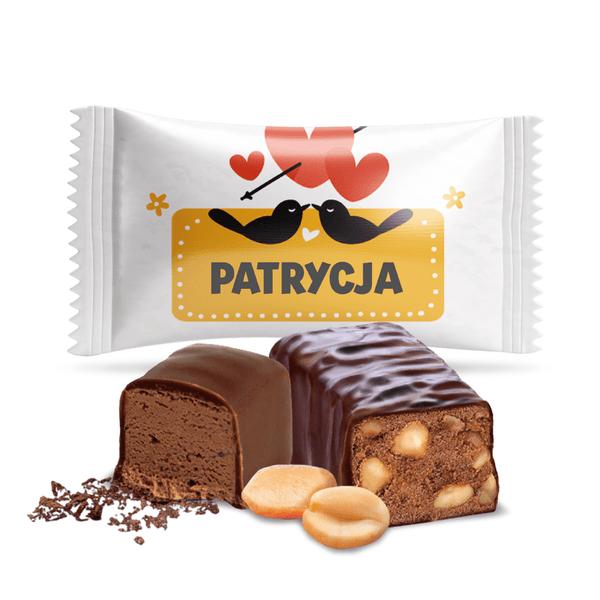 #252 Czekoladowe cukierki z własnym tekstem