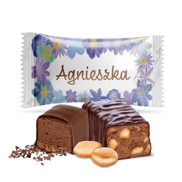 #254 Czekoladowe cukierki z własnym tekstem