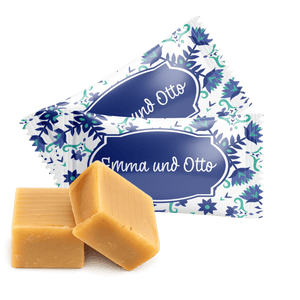 #10005 Karamellbonbons mit Text