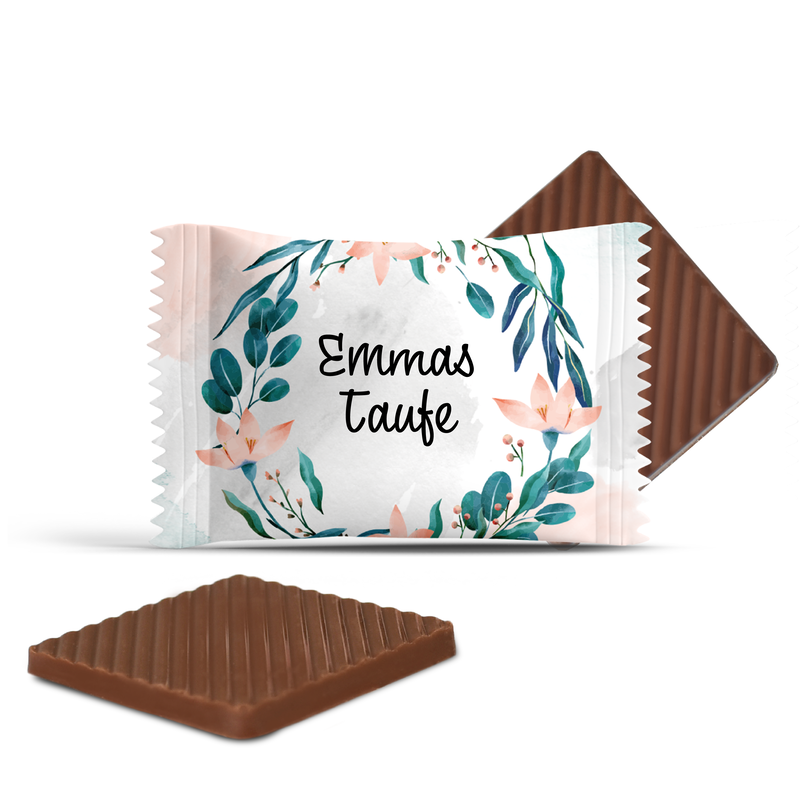 #917 Mini-Schokoladen mit Text