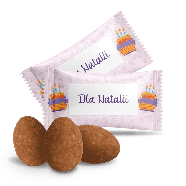 #304 Migdały z własnym tekstem