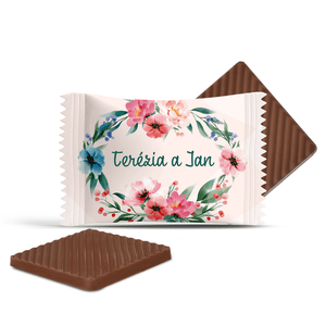 #3090 Čokoládky na svadbu s vlastným textom