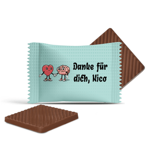 #3289 Mini-Schokoladen mit Text