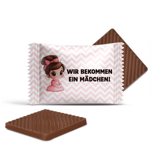 #901 Mini-Schokoladen mit Text