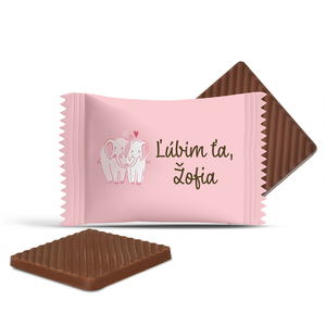 #3293 Čokoládky s vlastným textom