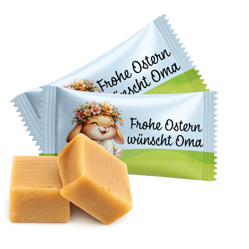 #10035 Karamellbonbons mit Text