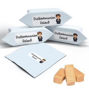 #907 KARAMELLBONBONS MIT TEXT