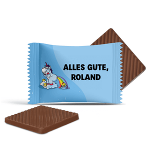 #3275 Mini-Schokoladen mit Text