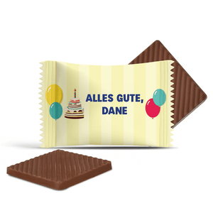 #3276 Mini-Schokoladen mit Text