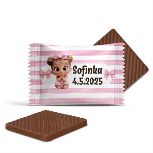 #905 Mini-Schokoladen mit Text