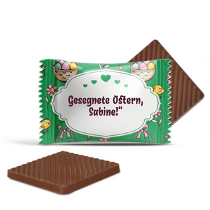 #705 Mini-Schokoladen mit Text