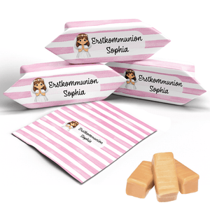 #906 KARAMELLBONBONS MIT TEXT