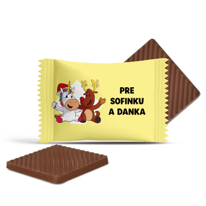 #3427 Mini čokoládky s vlastným textom