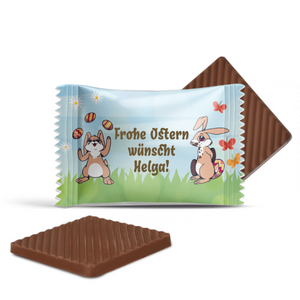 #706 Mini-Schokoladen mit Text