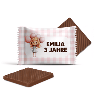 #907 Mini-Schokoladen mit Text