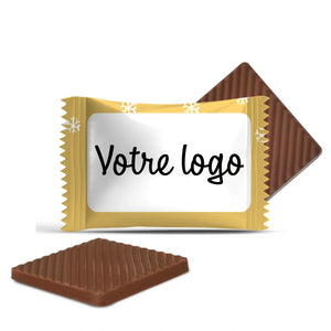 #B041FR Mini chocolats avec votre logo – emballage personnalisé